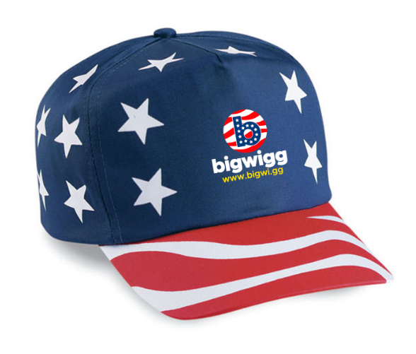 Bigwigg American Flag Cap